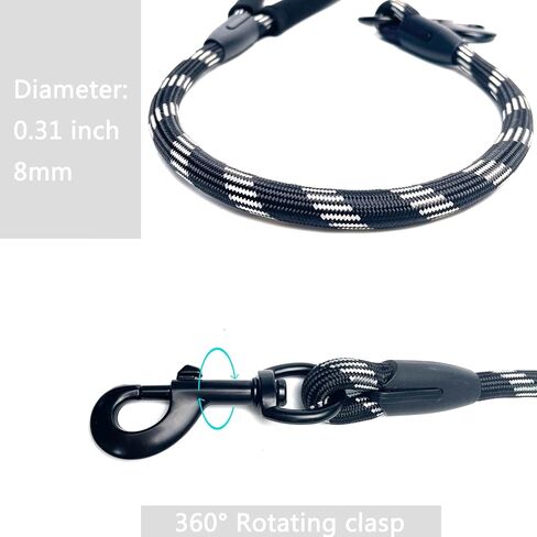 Short Train Dog Leash 2 Ft,Soft Padded Handle in Saudi Arabia