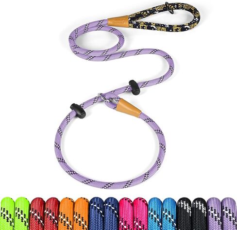 Slip Lead Dog Leash Reflective Training Durable Braided Rope Leashes in Saudi Arabia