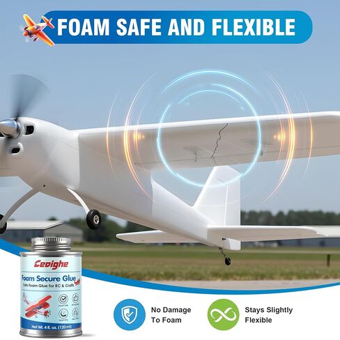 Foam RC Plane Repair Kit with Foam Glue & RC Hinge Tape in Kuwait