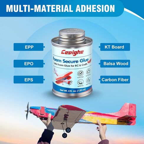 Foam RC Plane Repair Kit with Foam Glue & RC Hinge Tape in Kuwait