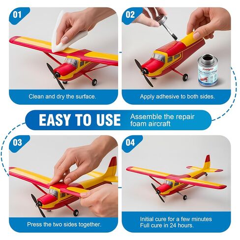 Foam RC Plane Repair Kit with Foam Glue & RC Hinge Tape in Kuwait