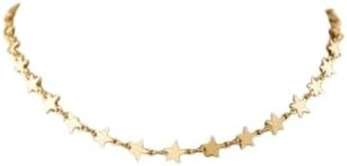 Star Chain Choker Sarah Cameron Necklace Obx Jewelry (Gold Plated) in Kuwait
