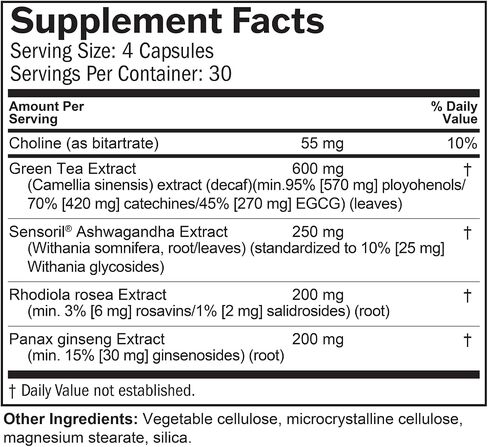 Dr Amen BrainMD Focus & Energy - 120 Capsules - Mental Endurance Booster, Promotes Concentration & Attention - Caffeine Free, Gluten Free - 30 Servings in Kuwait