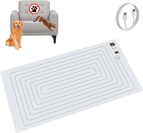 SEERWAY Rechargeable Scat Pet Shock Mat: 3 Training Modes with 3 Intensity in Kuwait