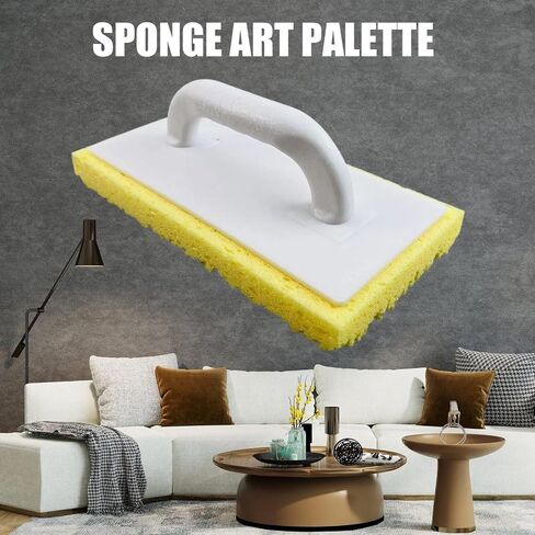 Professional Texturing Brush for Artistic Painting with Sturdy Sponge Head and Ergonomic Handle Interior Design Brush Decorative Wall Painting Tool in Kuwait