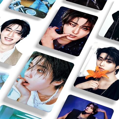 127PCS HAN THIS&THAT Photocard 55PCS Photocard with 72PCS Stickers RUN IT Lomo Merch fo Boys and Girls in Saudi Arabia