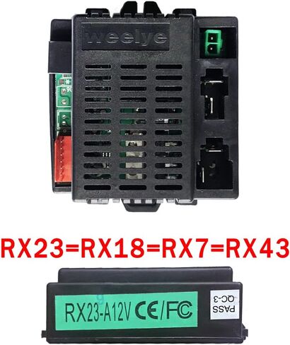 Weelye 12V RX23 Control Box for Power Wheels Remote Control Board Kit.RX18 in Kuwait
