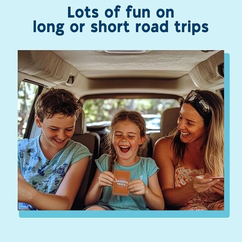 The Ultimate Road Trip Game Bundle, Fun 4-in-1 Car Game for Kids and Adults in Kuwait