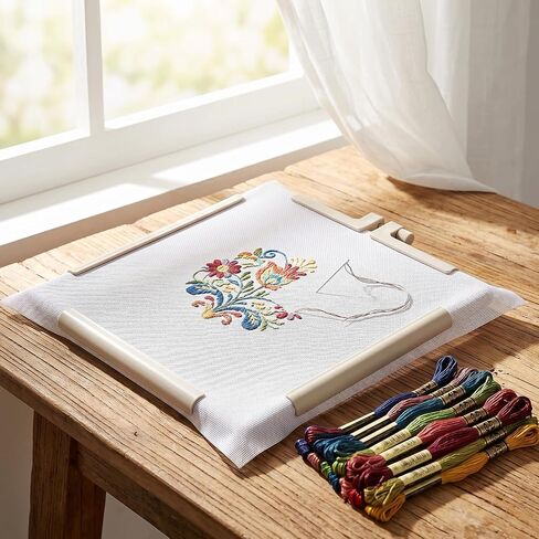Elegaperma 18 Ct Aida Cross Stitch Fabric,20 by 20 in Aida Cloth 18 Count in Kuwait