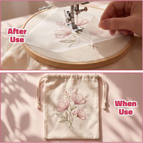 Water Soluble Cross Stitch Canvas Dissolvable Cross Stitch Fabric in Kuwait