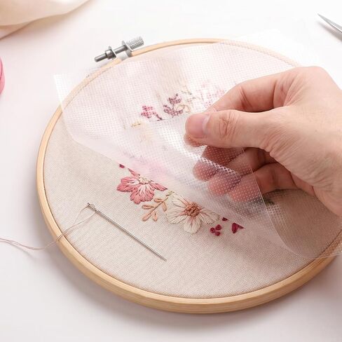 Water Soluble Cross Stitch Canvas Dissolvable Cross Stitch Fabric in Kuwait