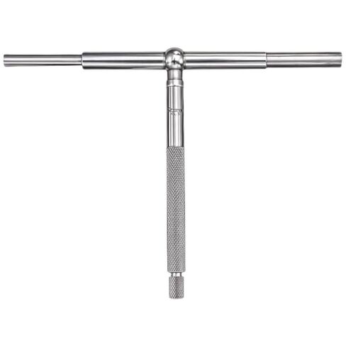Starrett Telescoping Gage, Self-Centering with Two Arms - Ideal for Determining True Size of Holes, Slots and Recesses - 3-1/2" - 6" Range, 2-3/8" Handle Length - 579F in Kuwait