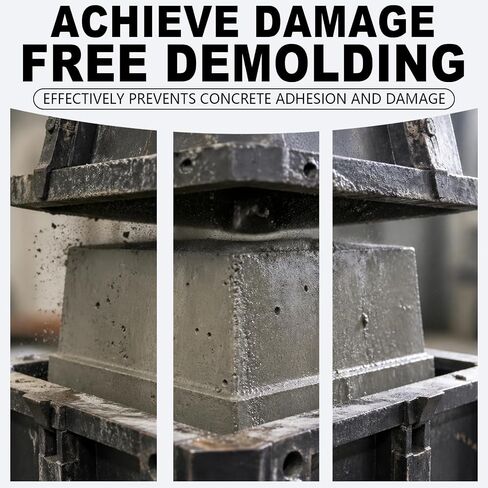 GOODTAKE Professional-Grade Mold Release - High-Temperature Formula for Rubber, Concrete & Resin Molds 16 oz Liquid, Non-Stick, Easy Clean Water-Based & Odorless Extends Mold Life Multi-Surface Use in Kuwait