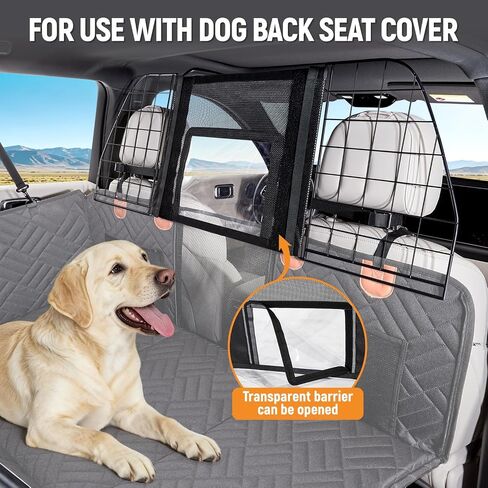 YJGF Dog Car Barrier for SUV,Width-Adjustable Dog Car Divider Net for SUV in Kuwait