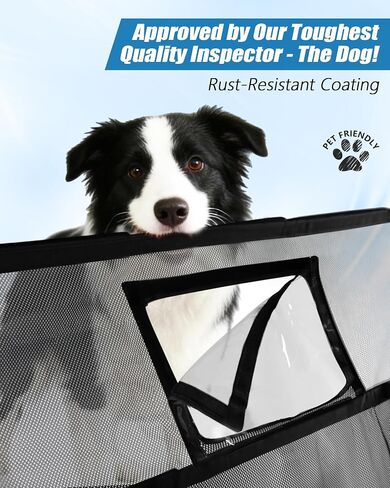 52" Wide Dog Car Barrier for SUV with Removable Visual Window in Kuwait