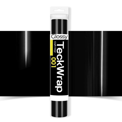 TECKWRAP 001 فينيل لاصق دائم غير لامع لمشاريع الملصقات الحرفية مقاس 12 بوصة × 10 أقدام، أبيض جوز الهند غير اللامع in Kuwait