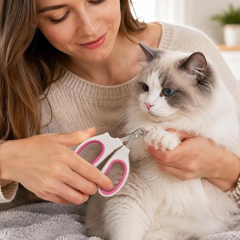 Pet Nail Trimmer Blade with Safety Guard for Cat & Dog Claw Cutting Tool in Kuwait
