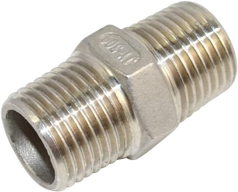 1/2" Male Stainless Steel 304 Threaded Pipe Fitting NPT in Kuwait