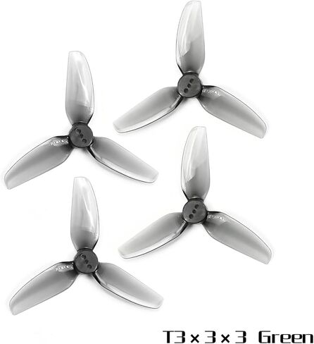 HQProp T3X3X3 Props 3 Inch Propellers 1.5mm for Lightweight FPV Drones in Kuwait