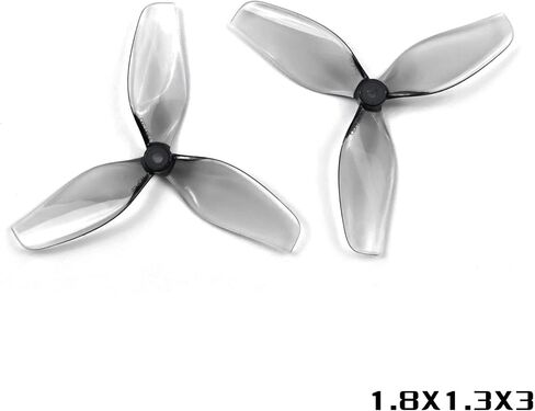 16pcs HQProp 45mm Propeller 1.8x1.3x3 Ultralight Whoop Props 1.5mm Hole for Tinywhoop Cinewhoop in Kuwait