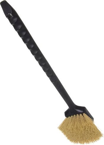 SPARTA 36505L00 Plastic Utility Brush, Scrub Brush With Long Handle For Kitchen, Restaurant, Home , 20 Inches, Black in Kuwait