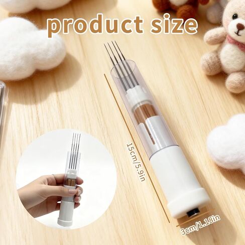 Electric Felting Needle Machine, 1-7 Needles with Speed Control in Kuwait