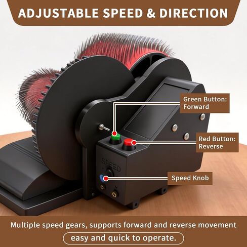 Wool Combing Machine; Electric Wool Drum carder; Quickly Remove Fiber impurities; Color Mixing carding; DIY Handmade Wool Blending Wheel; Ideal for Making Felt Dolls and Other Handmade Crafts in Kuwait