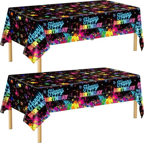 durony 2 Pieces Green Moss Pattern Plastic Tablecloth Green Leaves Tablecloth Waterproof Party Table Cover for Plants Nature Themed Party Table Decor, 108 x 54 Inch in Kuwait