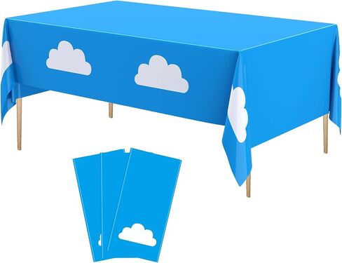 Teenyyou 3 Pack Airplane Birthday Party Tablecloth,Cute in Kuwait