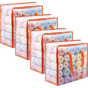 4 Packs Yarn Storage Bags,17 x 15 x 8 Inch in Saudi Arabia