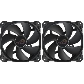 ASUS ROG Strix XF120 Whisper-Quiet، مروحة PWM ذات 4 سنون لحافظات الكمبيوتر أو المشعات أو تبريد وحدة المعالجة المركزية (120 مم، عمر يصل إلى 400000 ساعة، ارتفاع مغناطيسي، 1800 دورة في الدقيقة، ضمان 5 سنوات) in Kuwait