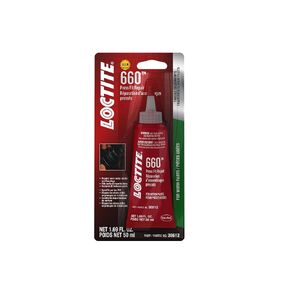 LOCTITE 660 Press Fit Repair for Worn Parts: High-Strength, Quick Cure, Quick Metal Retaining Compound, Prevents Loosening and Leakage | 50 ml Tube (PN: 555337) in Saudi Arabia
