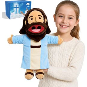 18.5" Jesus Hand Puppets Plush, Bible Character for Kids in Kuwait