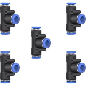 5/16" OD x 1/4" OD Pneumatic quick Connector Push to Connect fittings Straight reducer Union/Coupler (Pack of 5) in Saudi Arabia