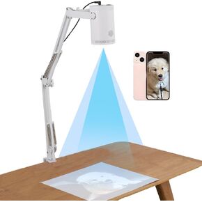 Art Projector for Tracing Drawing Painting,Wireless Projection for Desktop Wall Canva Drawing, Only Compatible with Iphone Ipad Airplay, USB&HDMI input, Arts&Crafts tracing Tool for Kids and Beginners in Saudi Arabia
