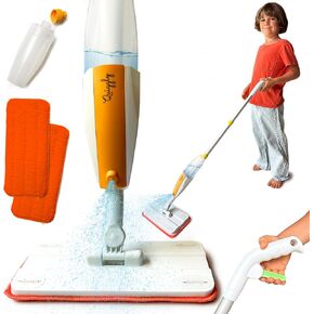 Quiggly Toddler Toy Spray Mop - Montessori Real Water Sprayer for Kids 3-5 in Saudi Arabia