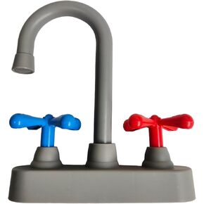 Toy Sink Accessories Simulation Plastic Kitchen Faucet Play Sink Model for Home & Outdoor Preschool Role-Playing Games, Kitchen Toy, Play in Kuwait