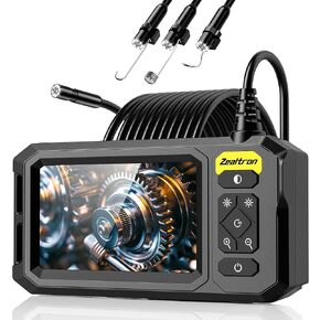 0.15 Inch (3.9mm) Industrial Endoscope Camera Zealtron 4.3'' IPS Screen Borescope Inspection Camera 1080P HD Snake Camera with 6 LED Lights,Sewer Camera 5M Cable for Car Sewer Drain Checking in Kuwait
