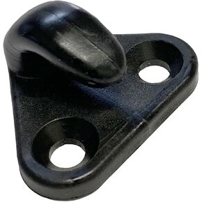 Hook for Shock Cord, Rope, Elastic Cord, 2 Screw Holes, Qty.4 in Kuwait