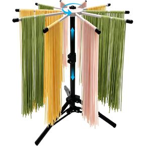 Pasta Drying Rack, 360° Rotating Adjustable Tripod Stand in Kuwait