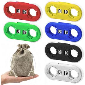 6 Pack MTG Life Counter 0-99, Dual Dial Life Counter Wheels with Storage Pouch, Health Point Tracker for Commander, TCG, CCG, Card Games, Board Games & Tabletop Games in Kuwait