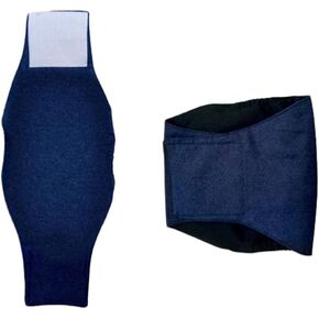 Male Dog Belly Wrap Band Diaper Pants Fabric Blue Reusable Size S in Kuwait