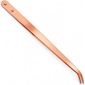 Copper Tongs, 8.5 Inch Curved Tip for Jewelry Making, Soldering & Pickling in Kuwait