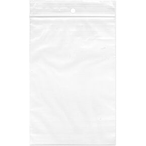 Plymor 4" x 6" (Pack of 200), 2 Mil with Hang-Hole Zipper Reclosable Plastic Bags in Saudi Arabia