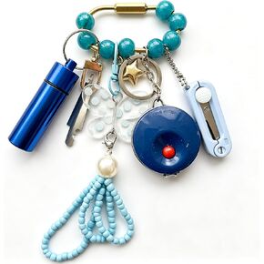 W Wellshine Needlepoint Bag Charm with Stitching Tools and Measuring Tape in Saudi Arabia