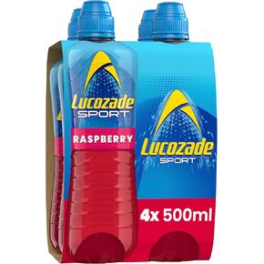 Lucozade Sport Raspberry, 4 x 500ml in Kuwait