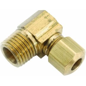 أندرسون ميتالز 50069 تركيب أنبوب ضغط نحاسي، كوع 90 درجة، أنبوب 5/8 بوصة OD × 1/2 بوصة أنبوب ذكر NPT in Kuwait