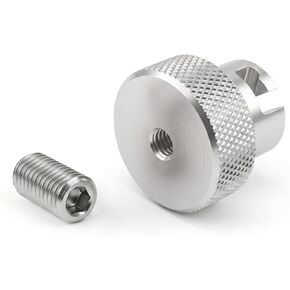 Knob for Bottle Jack Valve Release Screw On Harbor Freight Hydraulic Press Made of 6061 Aluminum (3/8") in Saudi Arabia