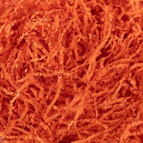CIPOWM Crinkle Cut Paper Shred, Orange Raffia Paper Shred Filler, 115g/4oz in Saudi Arabia