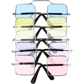 5pcs Funny PET Glasses Spoof Photo Prop for Cats Puppies Reusable in Kuwait